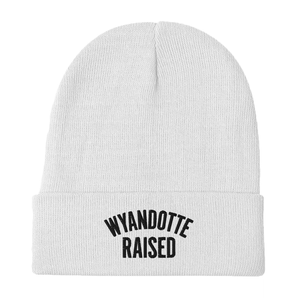 Wyandotte Raised - Beanie - White
