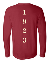 Kansas City Alumni Logo Long Sleeve T-Shirt - Crimson