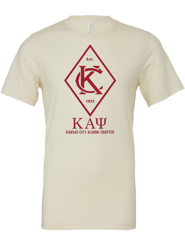 Kansas City Alumni Logo T-Shirt - Cream