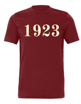 Kansas City Alumni 1923 T-Shirt - Crimson
