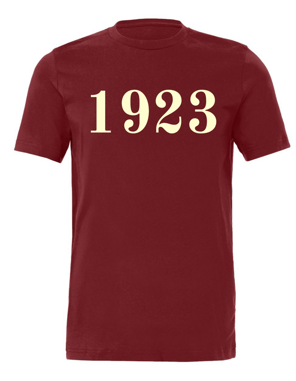 Kansas City Alumni 1923 T-Shirt - Crimson