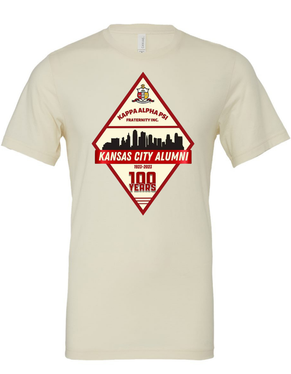 Kansas City Alumni Centennial T-Shirt - Cream