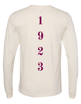 Kansas City Alumni Logo Long Sleeve T-Shirt - Cream