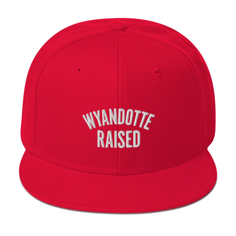 Wyandotte Raised - Snapback Hat - Red